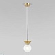 подвесной светильник eurosvet melon 302004 латунь a071469