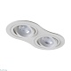 встраиваемый светильник crystal lux clt 001c2 wh
