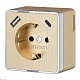 розетка с заземлением, шторками и usb тип a+c werkel gallant w5071710 4690389179631 a057703