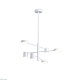 подвесная светодиодная люстра ambrella light comfort linetech fl51684