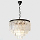 подвесная люстра crystal lux maxime sp6 black