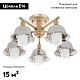 потолочная люстра myfar lisa mr1481-5c