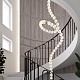подвесная люстра odeon light crystal 5008/132l