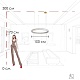 подвесная люстра loft it oslo 10407/1000