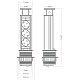 блок розеток 105s mebax 00-00001167