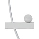 настенный светильник escada ray 10220/2led white l