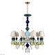 подвесная люстра loft it grace 10203/10 green