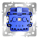 механизм розетки с заземлением 16а voltum s70 vls0401m