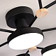 потолочная люстра led4u l3201-700 bk