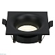встраиваемый светильник general gcl-mr16-sq-black 661289