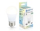 светодиодная лампа ambrella light bulbing e27 13w 4000k шар 451304