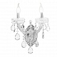 бра lumina deco eliza ldw 7029-2 chr