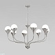 подвесная люстра eurosvet 60169/8 никель smart a068277