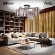 потолочная люстра citilux axis cl313281