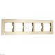 рамка на 5 постов werkel alumax w0053511 4690389214363 a069967