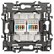розетка компьютерная двойная rj45 эра 12-3108-16 б0065665