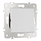 выключатель одноклавишный проходной arte milano 203.32-1.silver