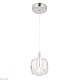 подвесной светильник crystal lux box sp1 chrome/transparent