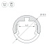 профиль arlight round-d10.5-2000 anod black 033036