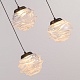 подвесной светильник delight collection md25030003-5a matt black/clear