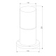 уличный светильник elektrostandard roil 35125/s 4690389175442
