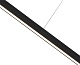 линейный подвесной светильник italline it013-6021 black 3000k