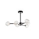 люстра на штанге freya floristic fr5328cl-06b