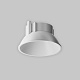 декоративная рамка-отражатель maytoni downlight ring8-10w-rd-w