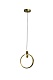 подвесной светильник am group am437 polished gold