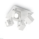 спот ideal lux mouse pl4 bianco 073583