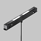 трековый магнитный светильник maytoni plato tr123-4-15w-ds-b
