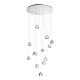 подвесная светодиодная люстра st luce waterfall sl6017.101.13