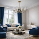 люстра на штанге st luce иллюмиа sl1400.303.08