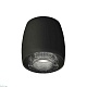 комплект накладного светильника ambrella light techno spot xs1142021 sbk/bk черный песок/тонированный (c1142, n7192)