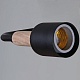 люстра на штанге reluce 10070-0.3-08 bk+wood