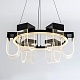подвесная люстра led4u l7707-600 bk