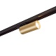 трековый светильник denkirs tube dk6202-bg