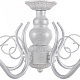 подвесная люстра arte milano amalfi 330644/5 wt+sl