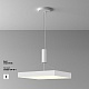 потолочный светильник maytoni zon c032cl-90w3k-sq-w