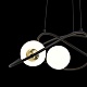 подвесная люстра delight collection p0691-3a black