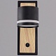 бра reluce 22540-0.2-01 bk+wood