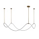 подвесной светильник delight collection 10521p brass/white