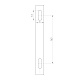 накладной светильник arlight sp-quadro-s250x250-25w warm3000 034787
