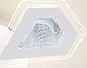 потолочная светодиодная люстра ambrella light acrylica original fa4030