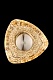 бра iris le7913/1w gold