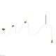 потолочный светильник loft it thread 10388b brass