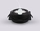 встраиваемый светильник ambrella light gx53 acrylic tech techno spot tn52422