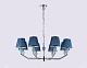 подвесная люстра ambrella light high light ceramo classic lh75063