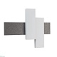 настенный светильник indigo avanzato 14023/2w silver stone v000119l