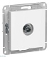 розетка tv оконечная 1db systeme electric atlasdesign лотос atn001391